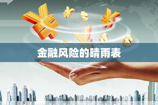 红安金融风险的晴雨表
