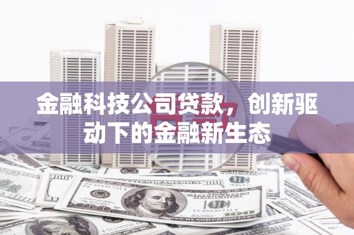 红安金融科技公司贷款，创新驱动下的金融新生态