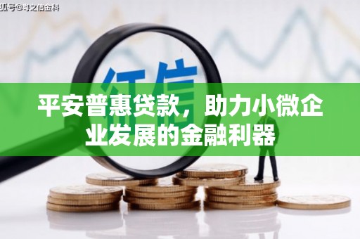 红安平安普惠贷款，助力小微企业发展的金融利器