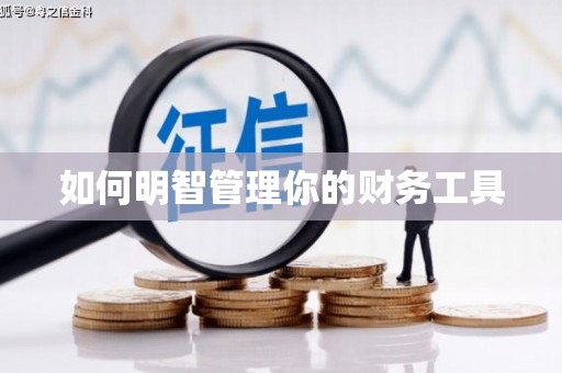 红安如何明智管理你的财务工具