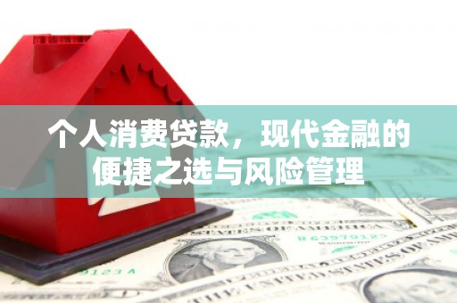 红安个人消费贷款，现代金融的便捷之选与风险管理