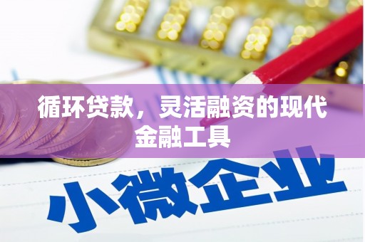 红安循环贷款，灵活融资的现代金融工具