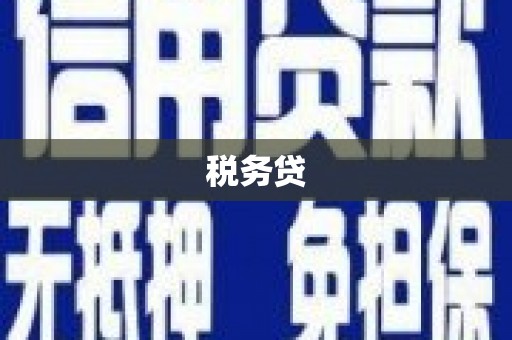 红安税务贷