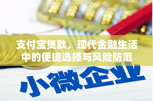 红安支付宝贷款，现代金融生活中的便捷选择与风险防范