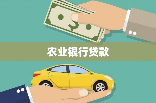 红安农业银行贷款