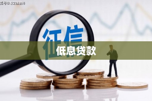 红安低息贷款