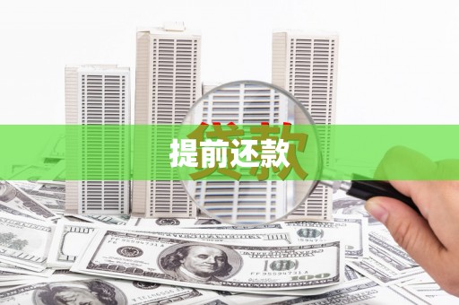 红安提前还款