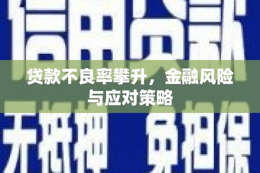 红安贷款不良率攀升，金融风险与应对策略