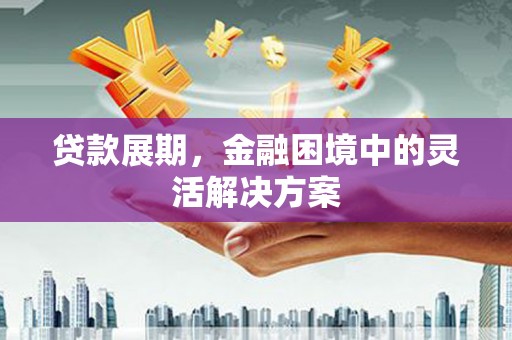 红安贷款展期，金融困境中的灵活解决方案