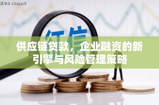 红安供应链贷款，企业融资的新引擎与风险管理策略