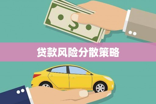 红安贷款风险分散策略