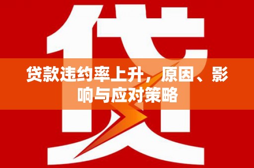 红安贷款违约率上升，原因、影响与应对策略