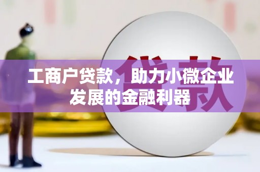 红安工商户贷款，助力小微企业发展的金融利器
