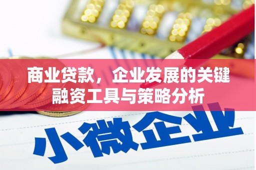 红安商业贷款，企业发展的关键融资工具与策略分析
