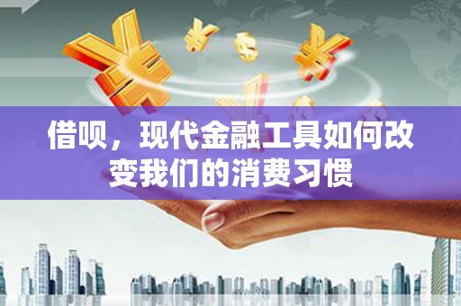红安借呗，现代金融工具如何改变我们的消费习惯
