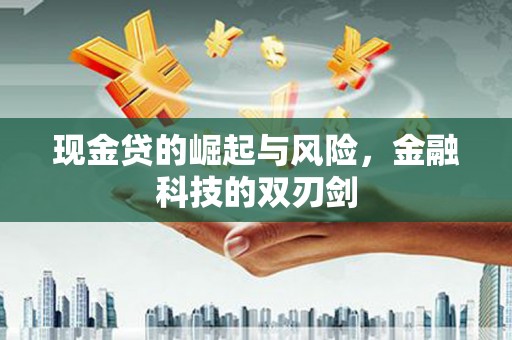 红安现金贷的崛起与风险，金融科技的双刃剑