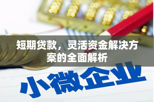 红安短期贷款，灵活资金解决方案的全面解析
