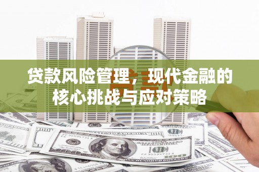 红安贷款风险管理，现代金融的核心挑战与应对策略