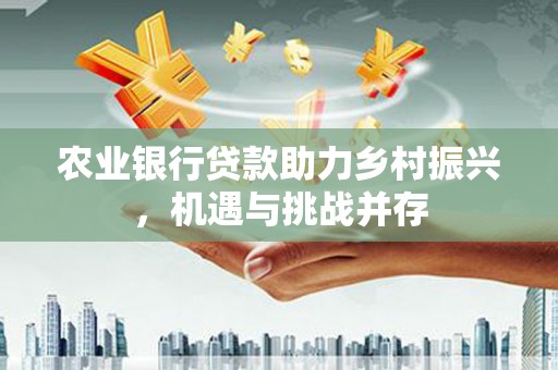 红安农业银行贷款助力乡村振兴，机遇与挑战并存