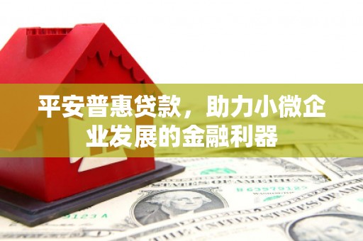 红安平安普惠贷款，助力小微企业发展的金融利器