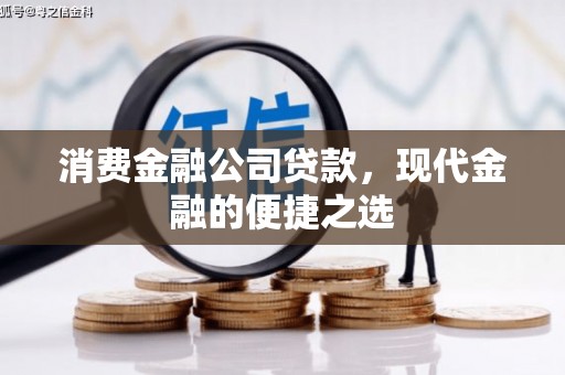 红安消费金融公司贷款，现代金融的便捷之选