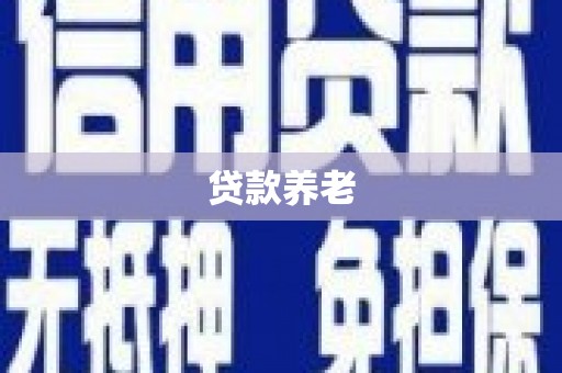 红安贷款养老