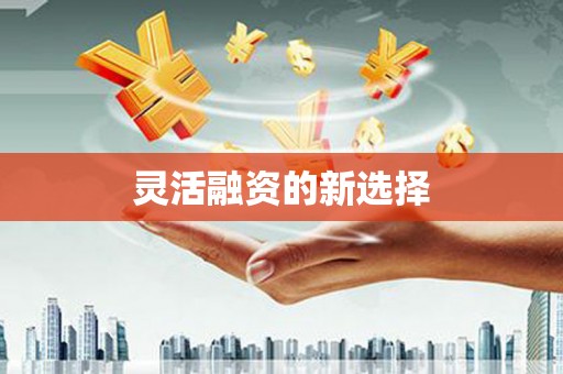 红安灵活融资的新选择