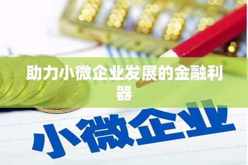 红安助力小微企业发展的金融利器