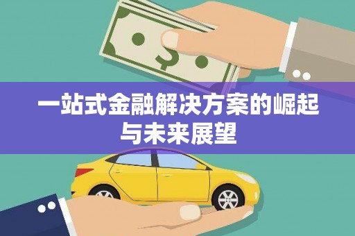 红安一站式金融解决方案的崛起与未来展望