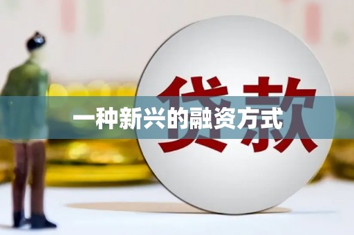 红安一种新兴的融资方式