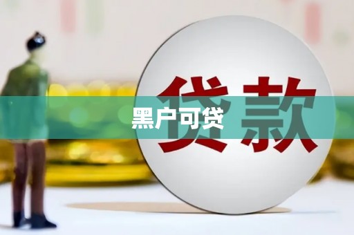 红安黑户可贷